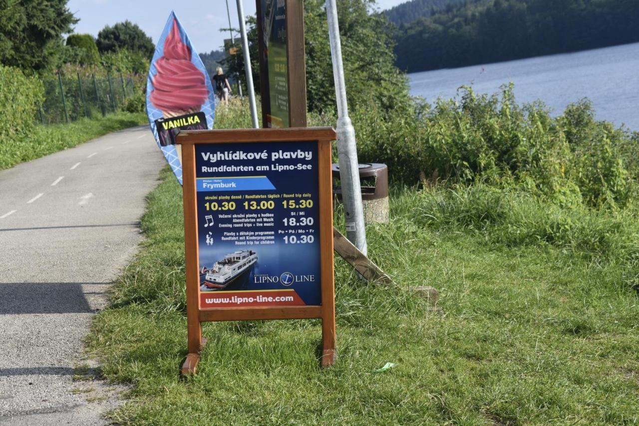 Novy Apartman V Arealu Wellness Hotelu Frymburk Zewnętrze zdjęcie